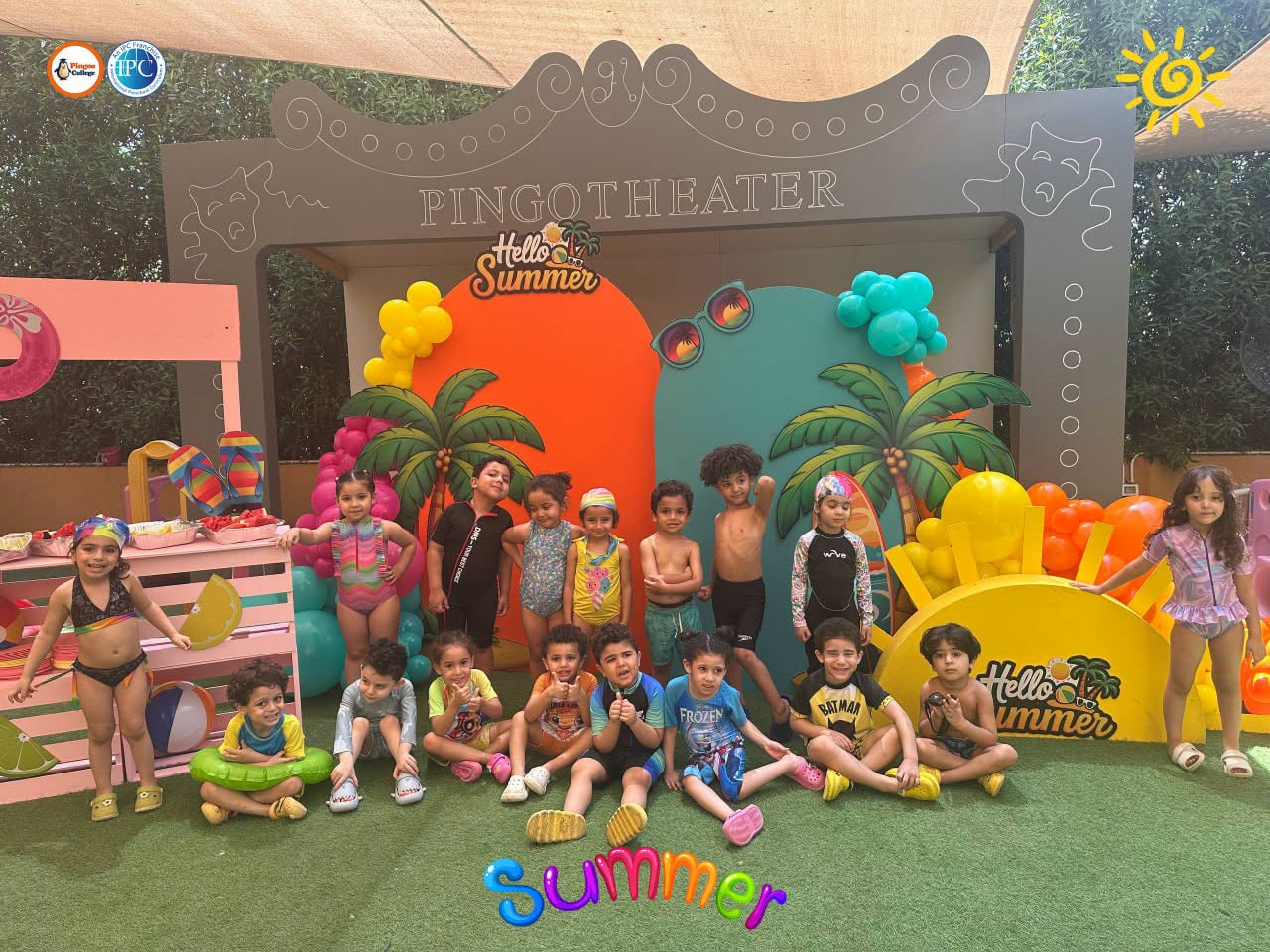Summer party at the theater